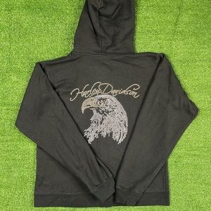 Vintage Harley Davidson Long Sleeve Hoodies